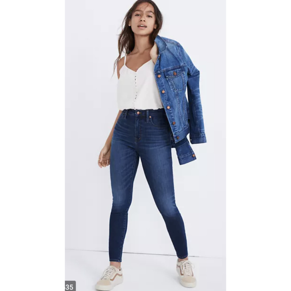 Madewell Petite Curvy High-Rise Skinny jean | 32P